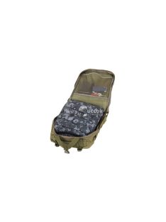 Extra nagy méretű zöld katonai hátizsák