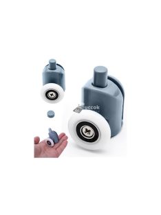 Egyajtós zuhanykabin gyűrűvédelemmel