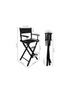 Fa sminkszék - gyerek sminkasztal szék - kozmetikai szék - sminkelési bútor - gyermek székek - dekoratív sminkszék