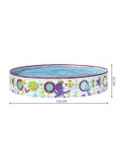 Gyermek medence 152x25cm BESTWAY 55029, kerti játék, családi szórakozás, nyári vízi móka, gyermekmedence online vásárlás