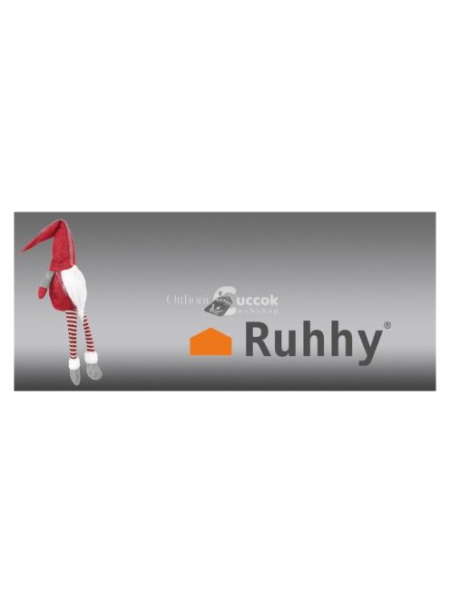 Piros ülő manó - karácsonyi dekoráció, manó figura, ülő manó, karácsonyi ajándék, manó dekoráció, ülő karácsonyi figura