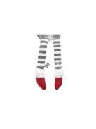 Szürke ülő manó - karácsonyi dekoráció, ülő manó figura, manó dekoráció, karácsonyi manó, ülő karácsonyi figura