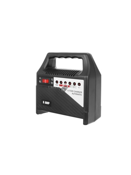 12V 6A akkumulátor töltő és egyenirányító