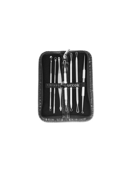 Mitesszer eltávolító kanalak - 7 db-os készlet