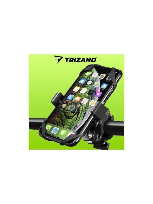 Kerékpár telefon tartó - telefon tartó kerékpárra, kerékpár kiegészítő, bicikli telefon rögzítő
