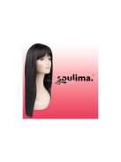 Fekete hosszú paróka nőknek - divatos frizurákhoz, cosplayhoz, bulikhoz - online vásárlás Magyarországon