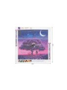 Gyémántfestés mozaik H16137 - gyémántfestés, mozaik, kreatív hobbi, gyémántfestés készlet, mozaik festmény, DIY festés