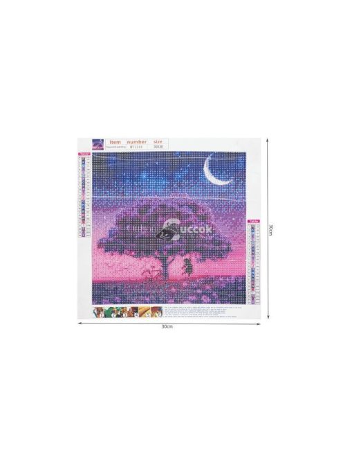 Gyémántfestés mozaik H16137 - gyémántfestés, mozaik, kreatív hobbi, gyémántfestés készlet, mozaik festmény, DIY festés