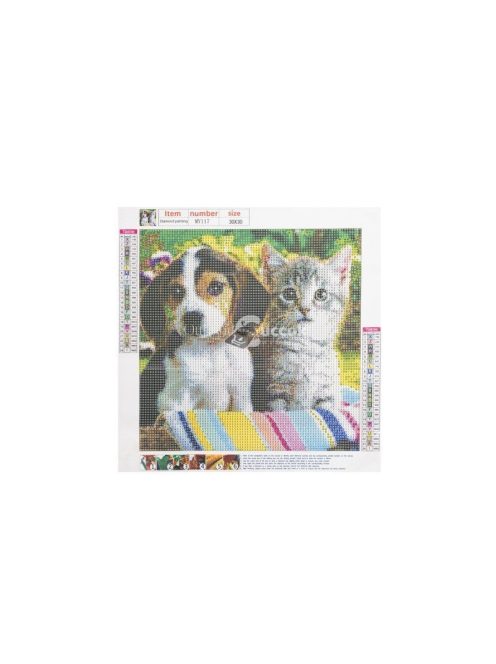 Gyémántfestés mozaik H16215 - Gyémántfestés, mozaik festés, kreatív hobbi, gyémántos kép, mozaik minta