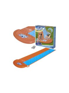   Kétszeres csúszda H2GO BESTWAY 52328, gyerek csúszda, vízi játék, kerti játék, családi szórakozás, nyári kikapcsolódás