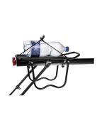 Kerékpártartó ülésrúdra - gyereküléshez, biztonságos biciklis szállítás, könnyen felszerelhető, univerzális design