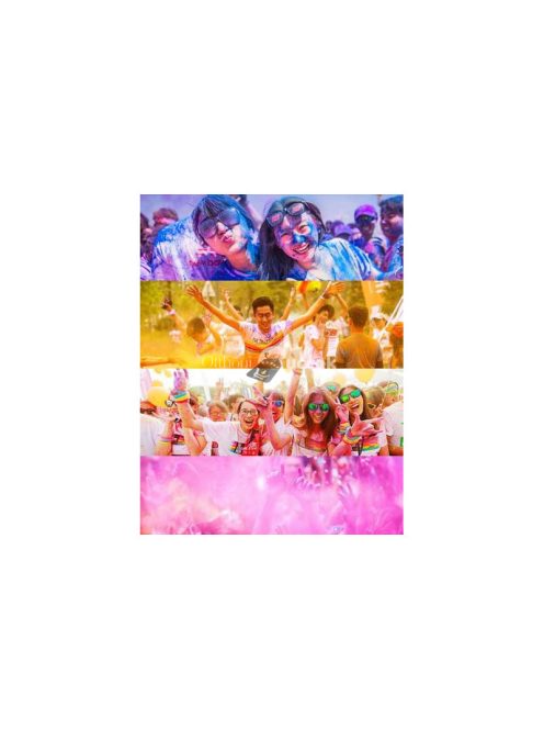 Színes Holi por - 6x100g készlet