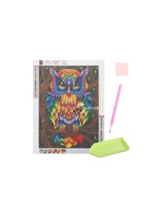   Gyémánt Mozaik Hímzés H17012 - Kreatív Kézműves Készlet - Hímzés Gyémántokkal - DIY Dekoráció - Kézimunka - Ajándékötlet