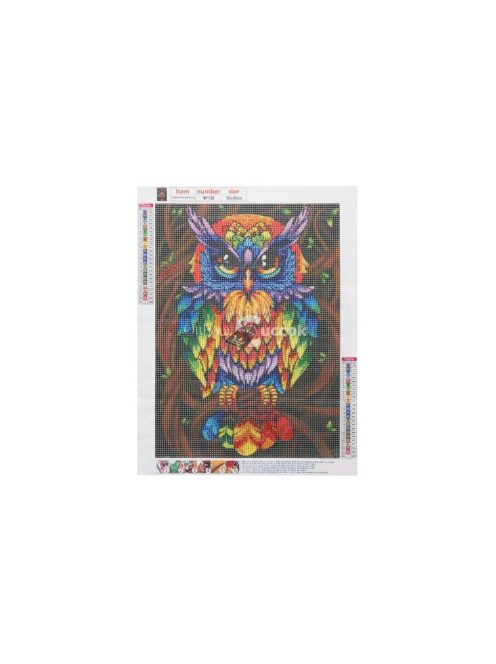 Gyémánt Mozaik Hímzés H17012 - Kreatív Kézműves Készlet - Hímzés Gyémántokkal - DIY Dekoráció - Kézimunka - Ajándékötlet