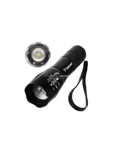   T6 USB zseblámpa L18368 - erős fényű, újratölthető, könnyen hordozható lámpa