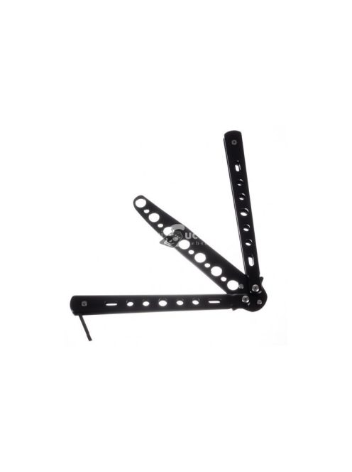 Fekete tréning pillangókés - edzéshez, gyakorláshoz, tréninghez, flipper