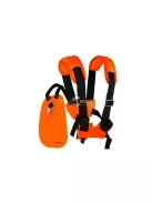 Benzines fűkasza tartóövek és támogató övek - erős és kényelmes kialakítású, könnyű használatért.