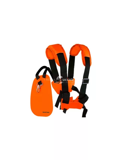 Benzines fűkasza tartóövek és támogató övek - erős és kényelmes kialakítású, könnyű használatért.