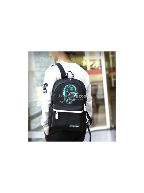 USB világító hátizsák - Kruzzel 19374