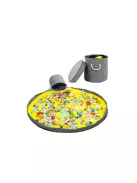 Játéktartó kosár szőnyeggel Kruzzel 19556