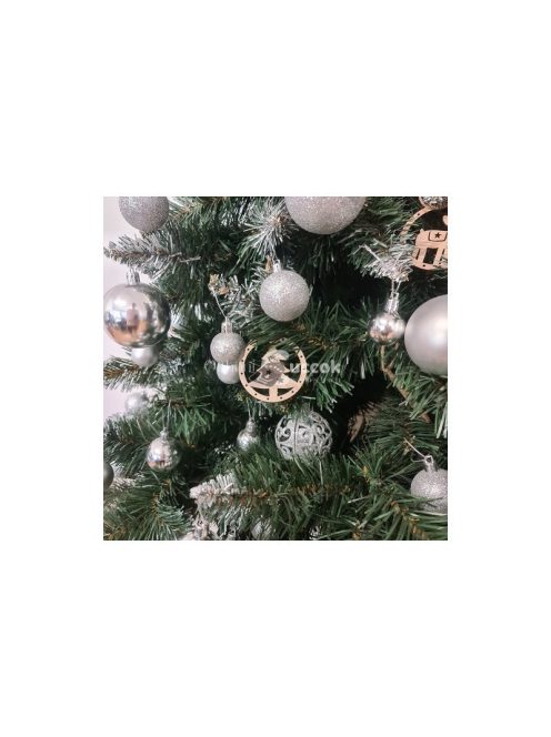 Fa díszek - 10 darab