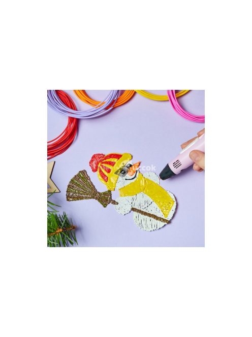 PLA 3D szálak - 30 db x 10m Kruzzel 19877, 3D nyomtató szálak, PLA anyag, 3D nyomtatás, kreatív hobby, 3D projektek