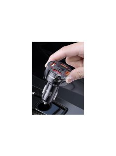   Autós töltő 4 USB csatlakozóval és Xtrobb 19907 kábellel