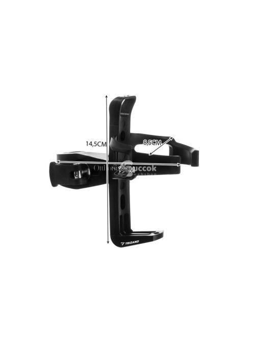 Kerékpár kulacs tartó Trizand 21205 - bicikli tartó, kerékpár kiegészítő, kulacs tartó, bicikli tartó rögzítő