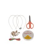 Karkötő készítő készlet 19730, gyöngyfűző szett, kézműves készlet