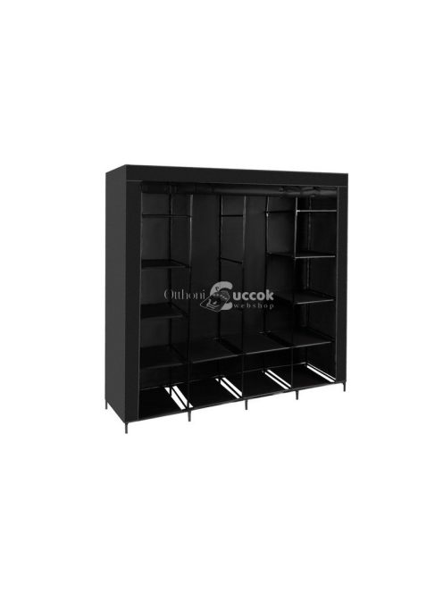 Összecsukható szövetes ruhásszekrény 170x170cm - Ruhhy 21744