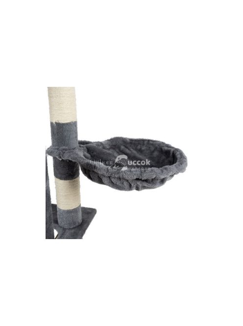 Macskafa 141cm szürke Purlov 21713