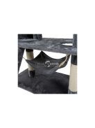 Macskafa 141cm szürke Purlov 21713