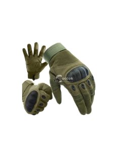   Taktikai kesztyű - L-khaki Trizand 21771 - terepszín - outdoor - vadász - airsoft - kézvédő - munkavédelem