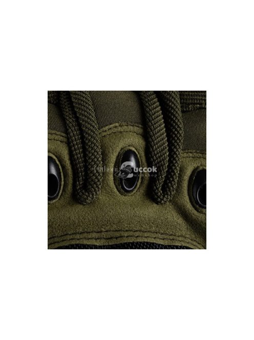 Taktikai kesztyű - L-khaki Trizand 21771 - terepszín - outdoor - vadász - airsoft - kézvédő - munkavédelem