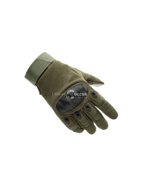 Taktikai kesztyű - L-khaki Trizand 21771 - terepszín - outdoor - vadász - airsoft - kézvédő - munkavédelem