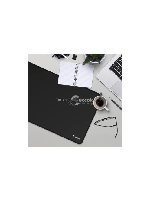 Egér és billentyűzet pad - Izoxis 21912, ergonomikus, csúszásmentes, extra nagy méretben, fekete színben.