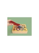 Fa játék Méhsejt Kruzzel 21910, logikai játék, gyerek játék, családi játék, társasjáték, puzzle, oktató játék