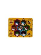 Fa játék Méhsejt Kruzzel 21910, logikai játék, gyerek játék, családi játék, társasjáték, puzzle, oktató játék