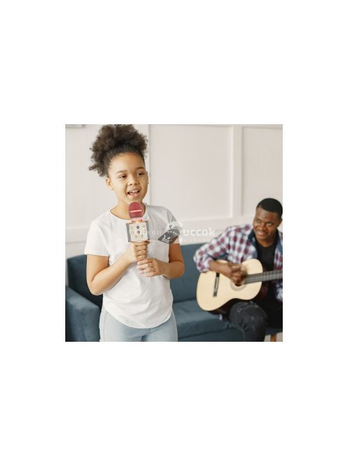 Karaoke mikrofon - világos rózsaszín Izoxis 22190