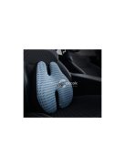 Derék párnázó 21949 - hát- és derékfájásra, alvásra, irodába, autóba, utazáshoz, memóriahab, ergonomikus, fekete