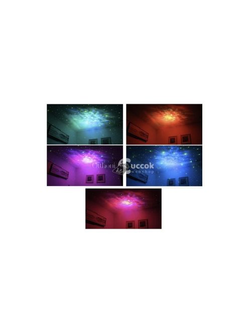 Űrhajós LED csillagvetítő - gyerekeknek és felnőtteknek, relaxációhoz, alváshoz, szórakozáshoz, ajándéknak.