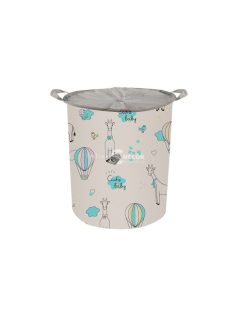   Játéktároló kosár Kruzzel 22013 - gyerek játéktároló, színes játéktároló, praktikus játéktároló, játéktároló doboz