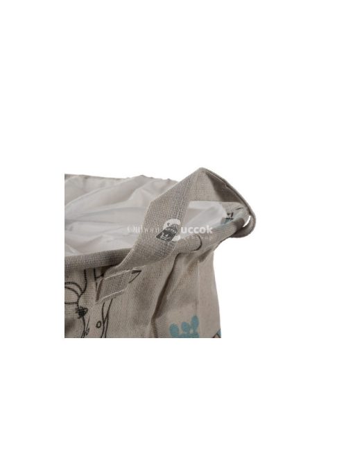 Játéktároló kosár Kruzzel 22013 - gyerek játéktároló, színes játéktároló, praktikus játéktároló, játéktároló doboz