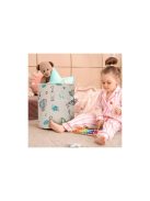 Játéktároló kosár Kruzzel 22013 - gyerek játéktároló, színes játéktároló, praktikus játéktároló, játéktároló doboz