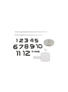   Kézzel készíthető falióra Ruhhy 22143 - design óra, modern dizájn, kreatív fali dekoráció, otthoni dekor, egyedi falóra