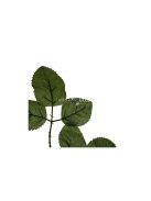 Műlevél 47cm - 12 darab szett. Kerti dísznövények, dekoráció, zöld levelek, beltéri és kültéri használatra.