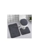 Fürdőszoba szőnyeg szett szürke Ruhhy 22061