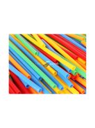 Kockák - szívószálak - készlet 408 db 22408