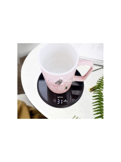 Elektromos melegítő + bögre Ruhhy 22125, konyhai és irodai használatra, 2 az 1-ben funkció, praktikus és modern design.