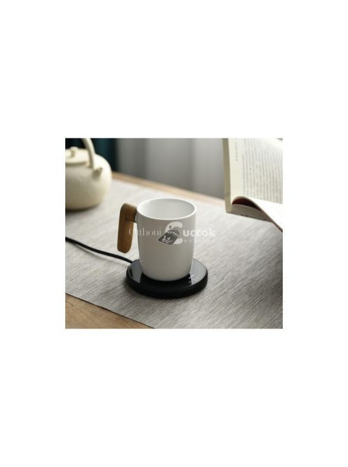 Elektromos melegítő + bögre Ruhhy 22125, konyhai és irodai használatra, 2 az 1-ben funkció, praktikus és modern design.